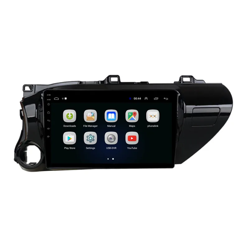 Android 8,1 quad core Fit TOYOTA Hilux-Автомобильный dvd-плеер навигация gps радио
