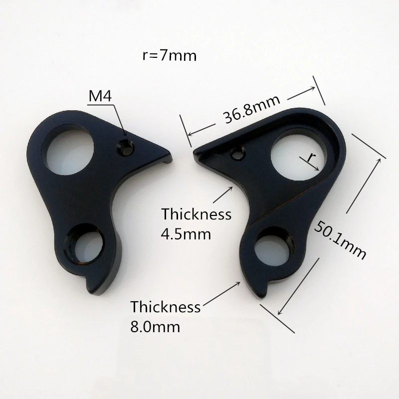 

1pc Bicycle gear rear derailleur hanger For HAIBIKE #DO-A91 Sduro Hardseven SL xduro cross e-bikes fs 2016 electric bike dropout