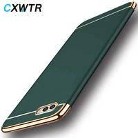 Luxury Plating Phone Case For Huawei P20 P30 Lite P40 Pro P10 Plus Mate Honor Lite Matte Hard Cover Case