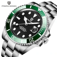 2021 new pagani design men automatic watch stainless steel waterproof watch sapphire mechanical watch luxury relogio masculino