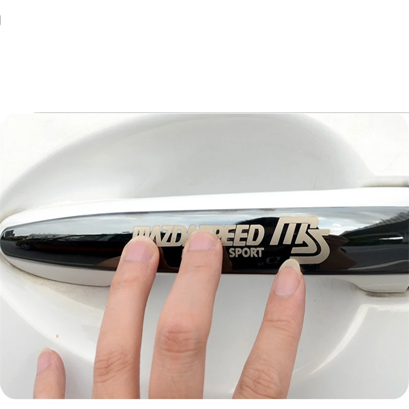 

8PCS Stainless Steel Car Door Handle Cover Trim Sticker For Mazda CX-3 CX4 5 8 MAZDA 3 Atenza 2009-2020 Car styling Accessories