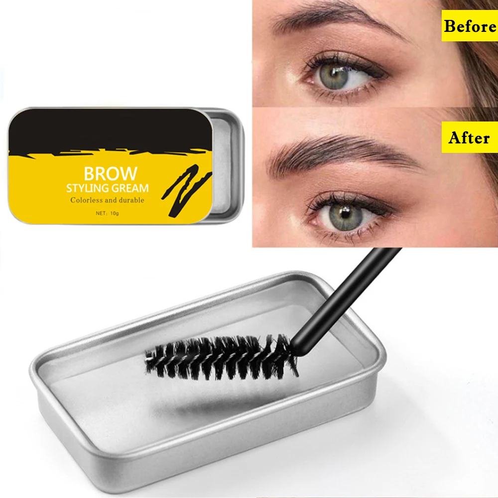 

1 Piece Nature Balm Eyebrow Styling Gel Soap Kit 3D Stereo Brows Cream Makeup Long Lasting Waterproof Brow Sculpt Cosmetics