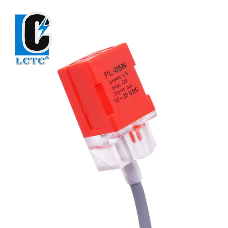 PL-08 индуктивный датчик приближения переключатель PNP NPN DC 6V-36V AC 90-250V 5mm 8mm Cube Shell 17*17*35