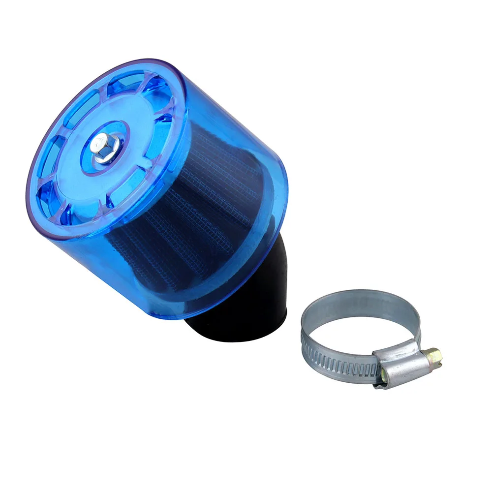 Синий воздушный фильтр брызговик крышка 35 мм 45 градусов прочный для Honda