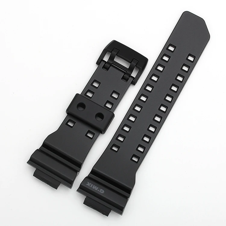 

The G SHOCK watches accessories GBA - 400-1 a light black resin strap in 5413