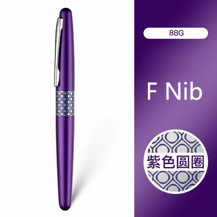 Пилот FP-MR3 88g metropolitan fp88g mr3 металлическая авторучка цветная F Перо красный зеленый фиолетовый золотой серый - Цвет: AS PIC