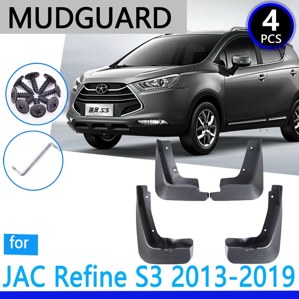 

Mudguards fit for JAC Refine S3 2013~2019 T50 T5 2014 2015 2016 2017 2018 Car Accessories Mudflap Fender Auto Replacement Parts