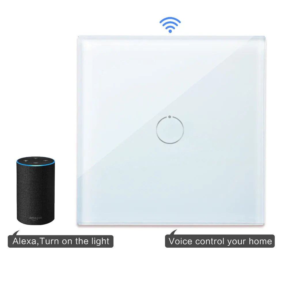 Умный сенсорный выключатель с поддержкой Wi-Fi 2/3 в 220 клавиш | Обустройство дома