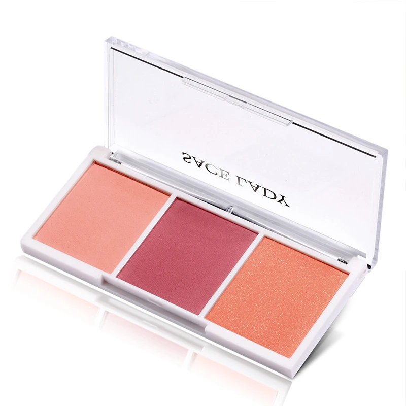 SACE LADY 3 цвета Хайлайтер для макияжа набор осветления лица контурная сияющая