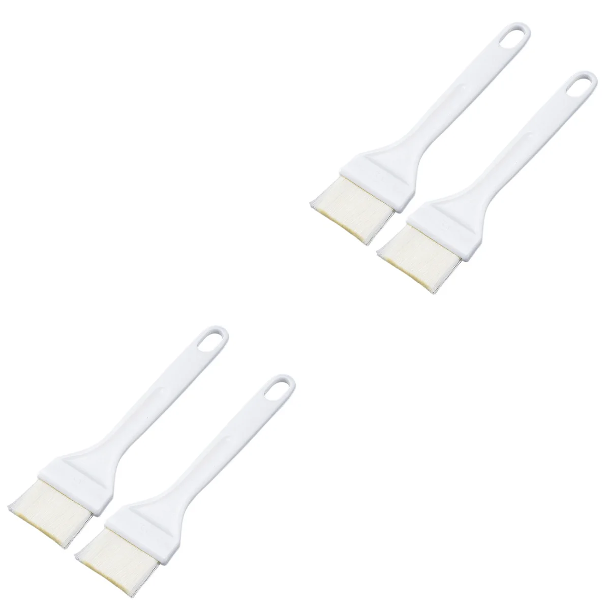 

4 шт. кухонная щетка для выпечки, инструмент для барбекю, щетка для крема торта с пластиковой ручкой, масляная соус щетка для барбекю, мяса, то...