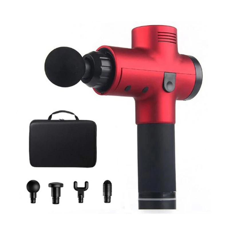 Массажный пистолет для мышц мощный беспроводной ручной электрический массажер