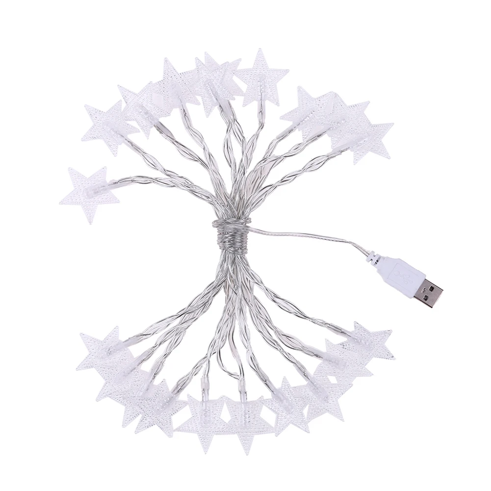 USB 20LED Звездный Сказочный светильник достаточный для того чтобы сделать