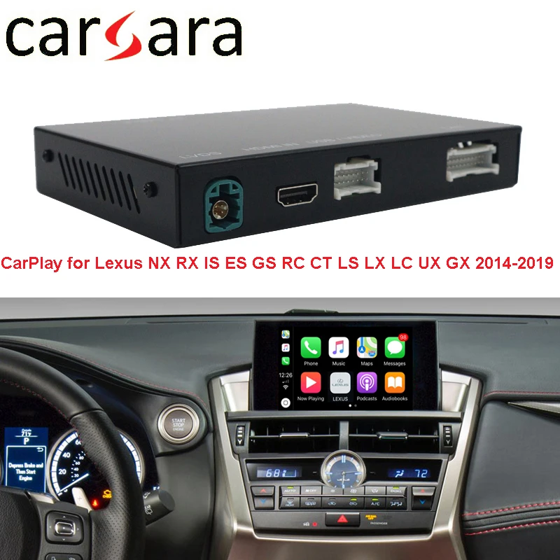 Lex us Android Mirror Link AirPlay Car Play для NX RX IS ES GS RC CT LS LX LC UX GX 2014 2019 Автомагнитолы 