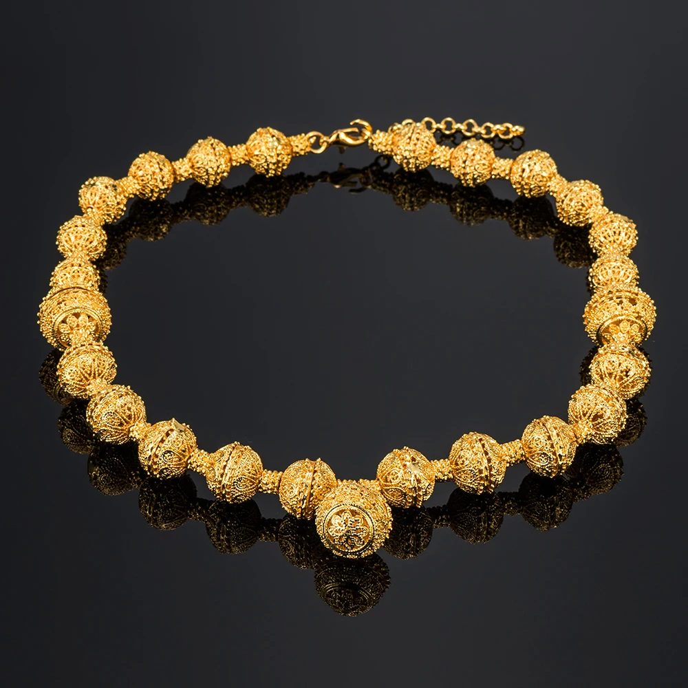 Ювелирный Комплект из колье серёг браслета и кольца | Украшения аксессуары