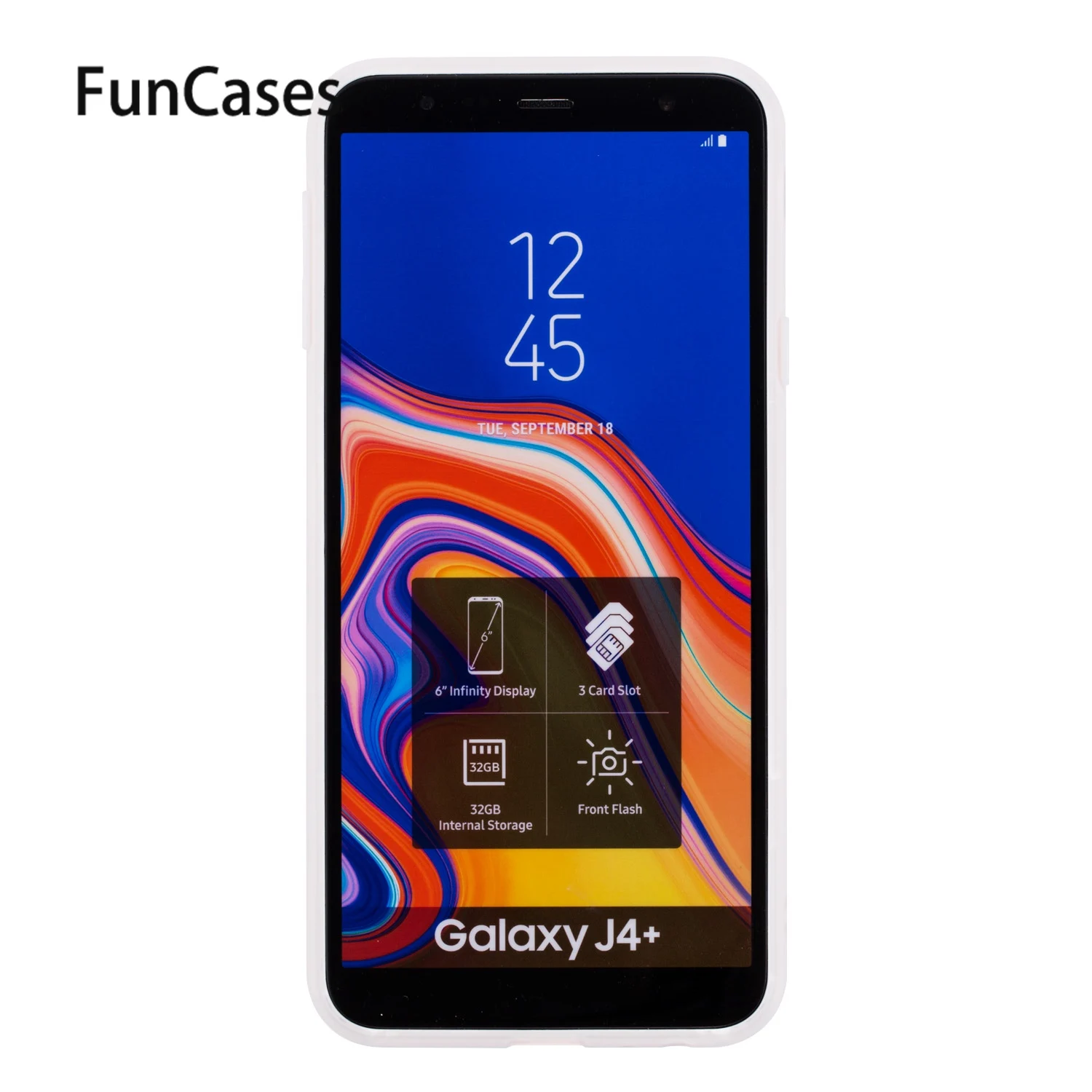 Чехлы для samsung J6 Plus с металлическим покрытием Galaxy cover + Prime J4 2018 мягкие силиконовые