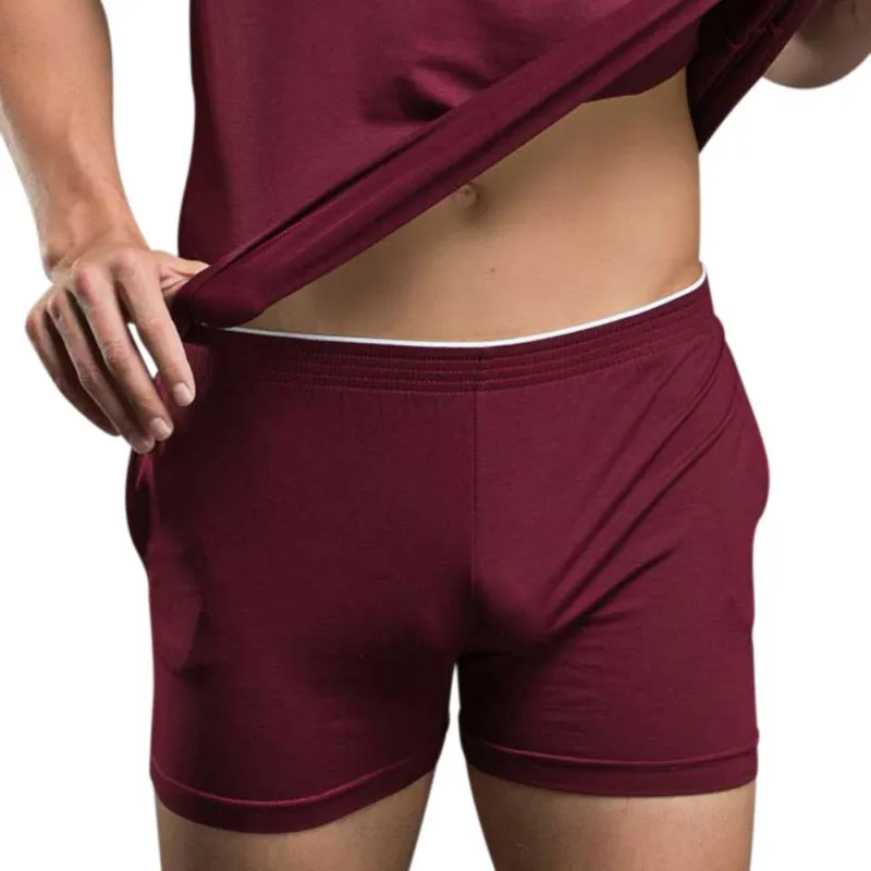 

Men Sexy Male Mens Underwear Shorts Modal Underpants Home Sleepwear