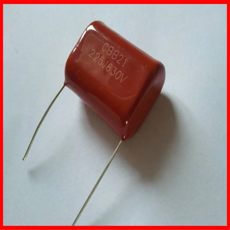 

CBB Металлизированный Полипропиленовый пленочный конденсатор 630V 225J 2,2 мкФ полиэфирный конденсатор