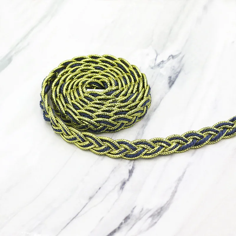 1m Colorful Gold Lace Ribbon Braid Trims with Curtain Clothing Home Accessories DIY 0.8/ 1.1/ 1.5cm | Дом и сад