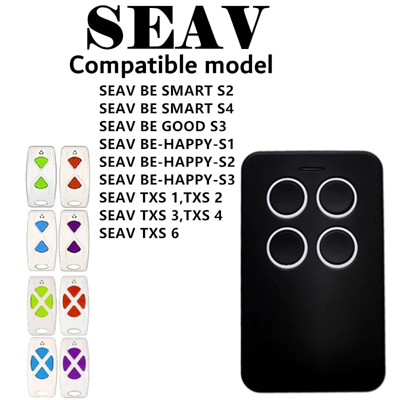 2020 SEAV TXS 1 2 3 4 6 пульт дистанционного управления Дубликатор 433 92 МГц BE HAPPY S1 S3 SMART S2