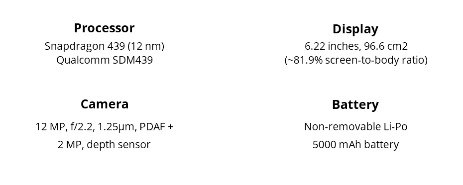 New Global Version Xiaomi Redmi 8 4GB RAM 64GB ROM Mobile Phone Snapdragon 439 Octa Core 12MP Dual Camera 6.26" 5000mAh Battery