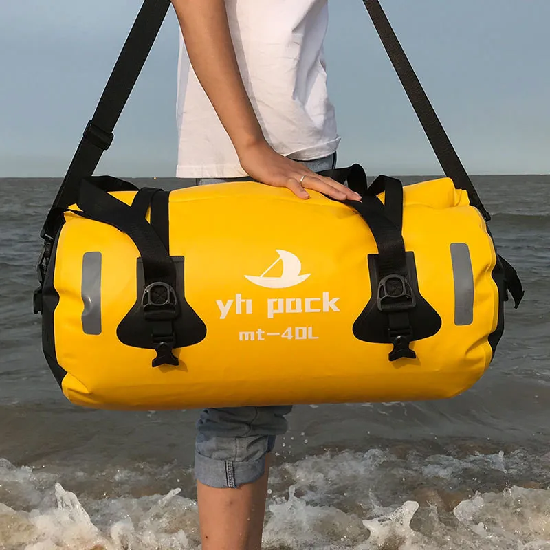 

Полностью водонепроницаемая горизонтальная мотоциклетная сумка piggyback, задняя Сумка, мотоциклетное оборудование, заднее сиденье для езды на мотоцикле, багажная дорожная сумка