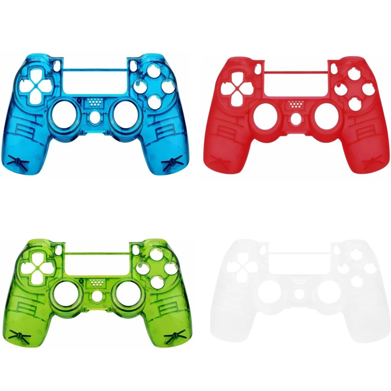 Прозрачная Лицевая панель контроллера PS4 Pro передняя оболочка верхняя крышка