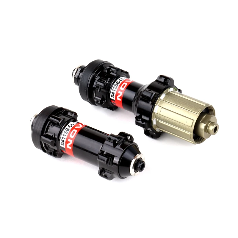 Горячая Тайвань Novatec D411SB-CL D412SB-CL 24 Отверстия дорожный дисковый тормоз Центральный замок велосипед концентраторы 2+ 4 герметичные подшипники ABG