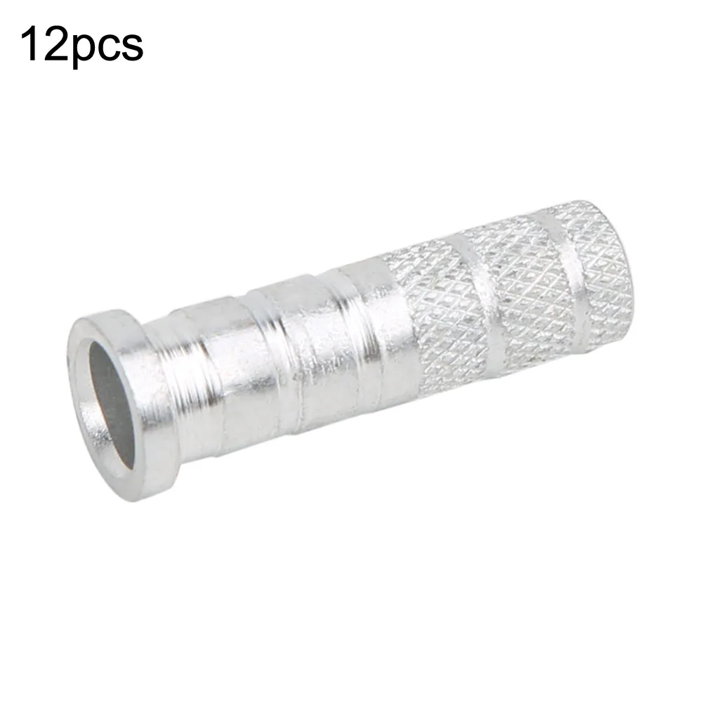 

12 шт., алюминиевые вставки для стрел из углеродного сплава, 6,2 мм