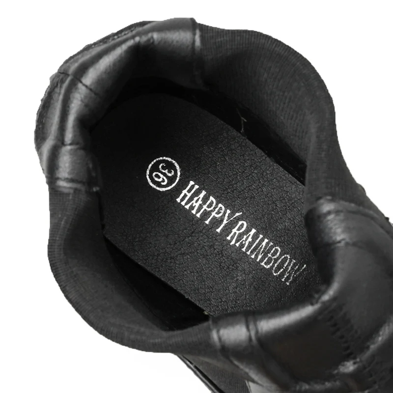 2019 роскошные женские ботильоны черные глянцевые ботинки классические на плоской