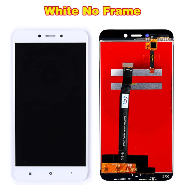 White Without Frame Сенсорный экран для Xiaomi Redmi 4X, ЖК-дисплей, дигитайзер в сборе, протестирован, 5,0 дюймов, 1280x720, рамка для Xiaomi Redmi 4X, ЖК - Цвет: White Without Frame