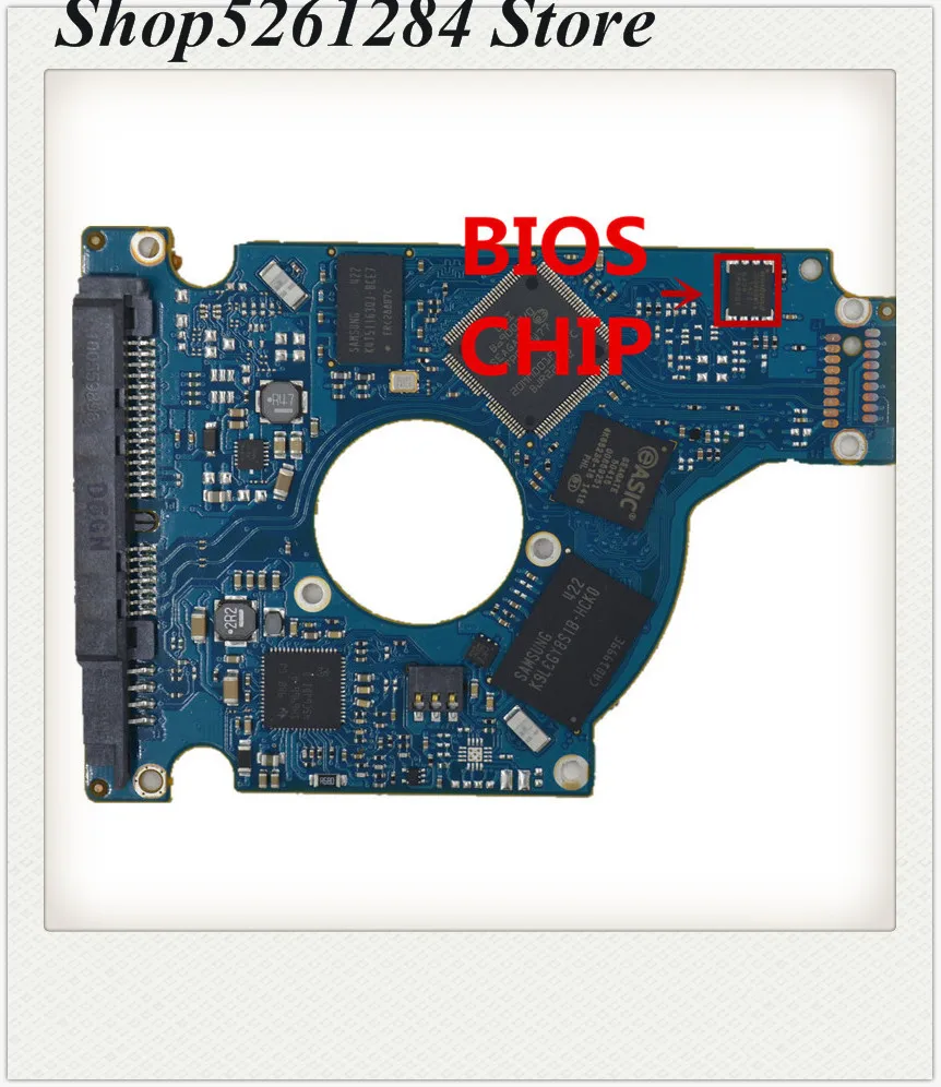 

hard drive parts PCB board printed circuit board 100731589 REV A / 8047 for Seagate 2.5 SATA hdd data recovery hard drive repair