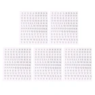 5 листов металла, английская зернистость, заполнение, изготовление ювелирных изделий, наполнитель, материал сделай сам, художественное ремесло, Декор