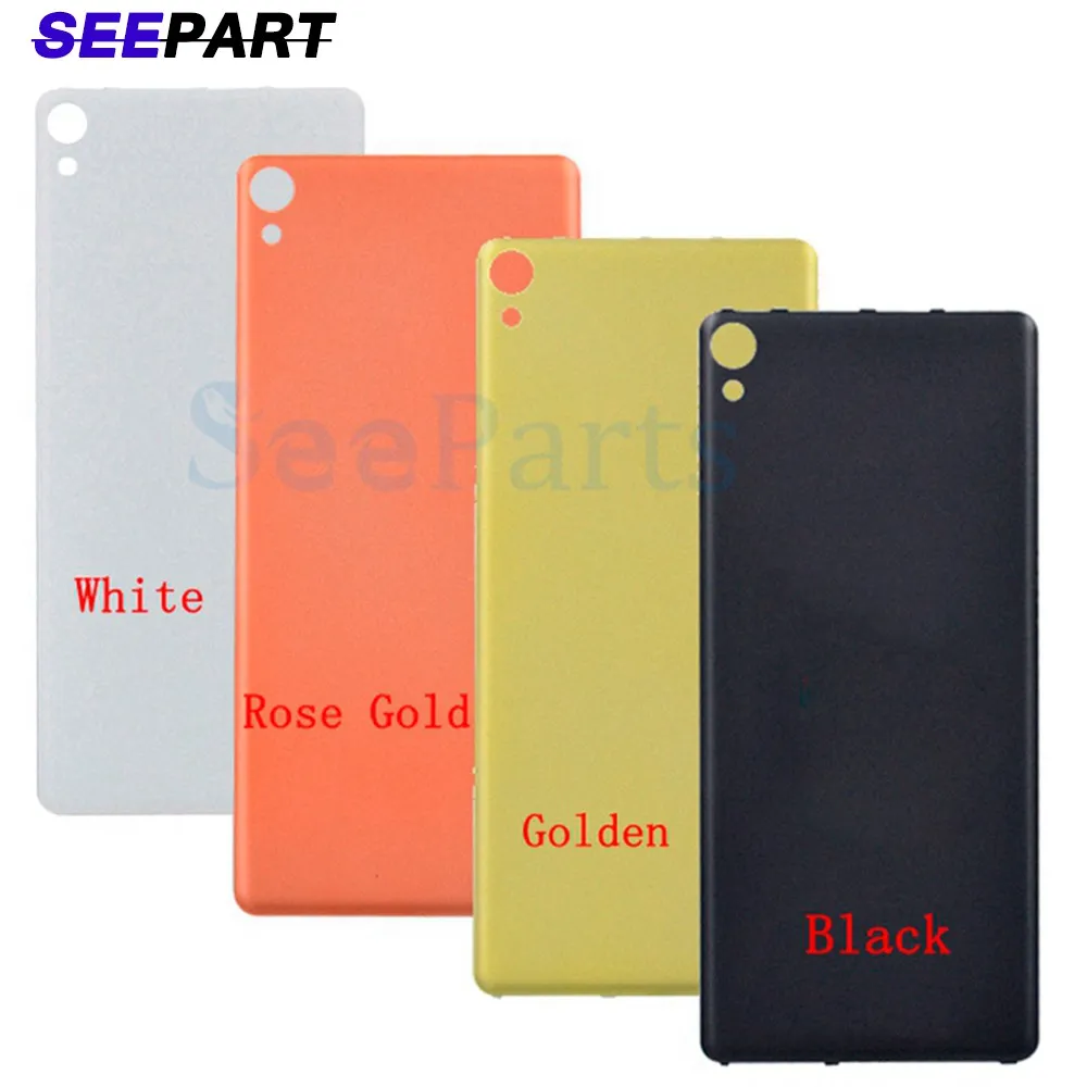 

New For SONY XPERIA XA F3111 F3113 F3115 Back Battery Cover Door Rear Glass Housing Case Chassis 5.0" For SONY XA Battery Cover