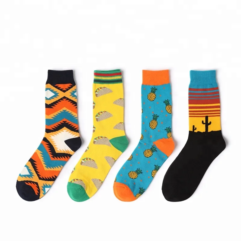 

Wholesale Boxes Cotton Comfy Women Aqua Dress Funny Socks Men