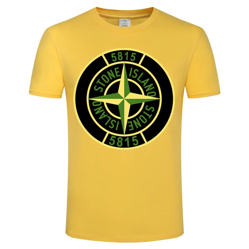 Футболка мужская с коротким рукавом повседневная приталенная цифровым принтом в