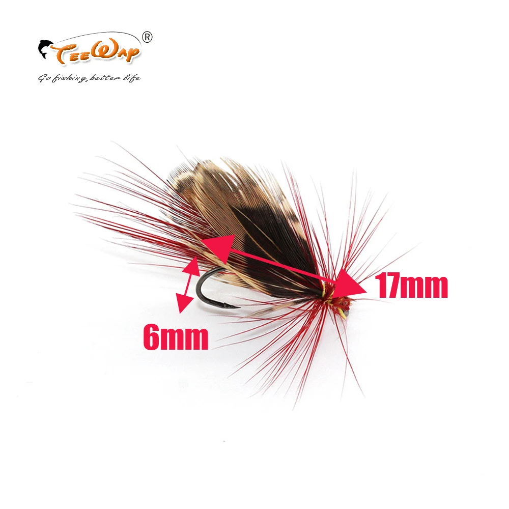 

12Pcs Insects Flies Fly Fishing Lures Bait High Carbon Steel Hook Fish Tackle With Super Sharpened Crank Hook Perfect Decoy