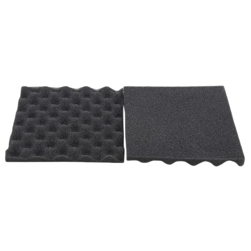 

Studio Acoustic Foams Panels Sound Insulation Foam 25x25cm Suitable For Recording Studios Control Rooms Vocal Booth