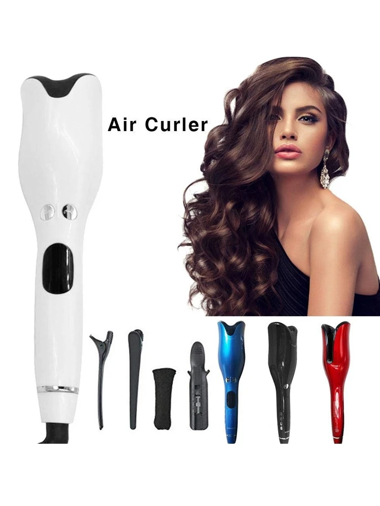 Профессиональные бигуди для волос с воздушным вращением 1 дюйм керамические