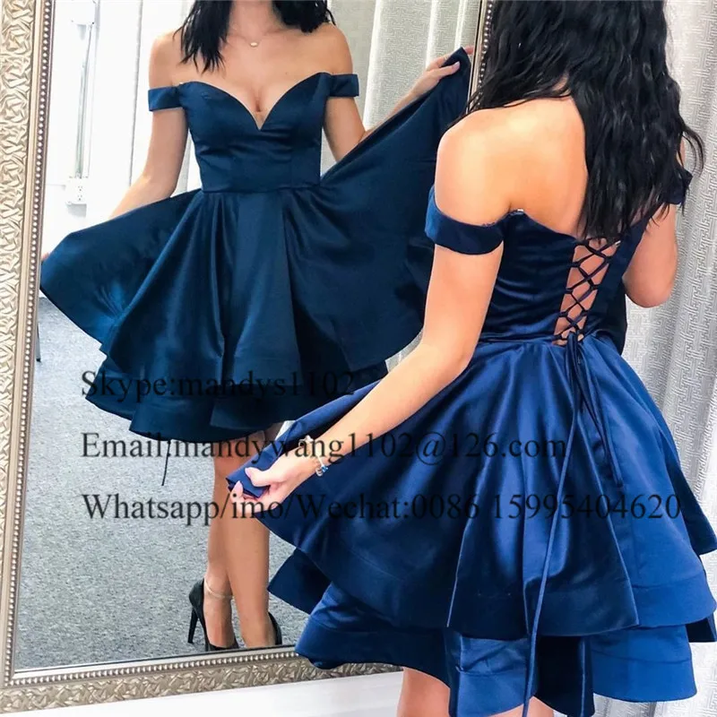 Mbcullyd короткие платья для выпускного 2019 сексуальные с открытыми плечами Выше