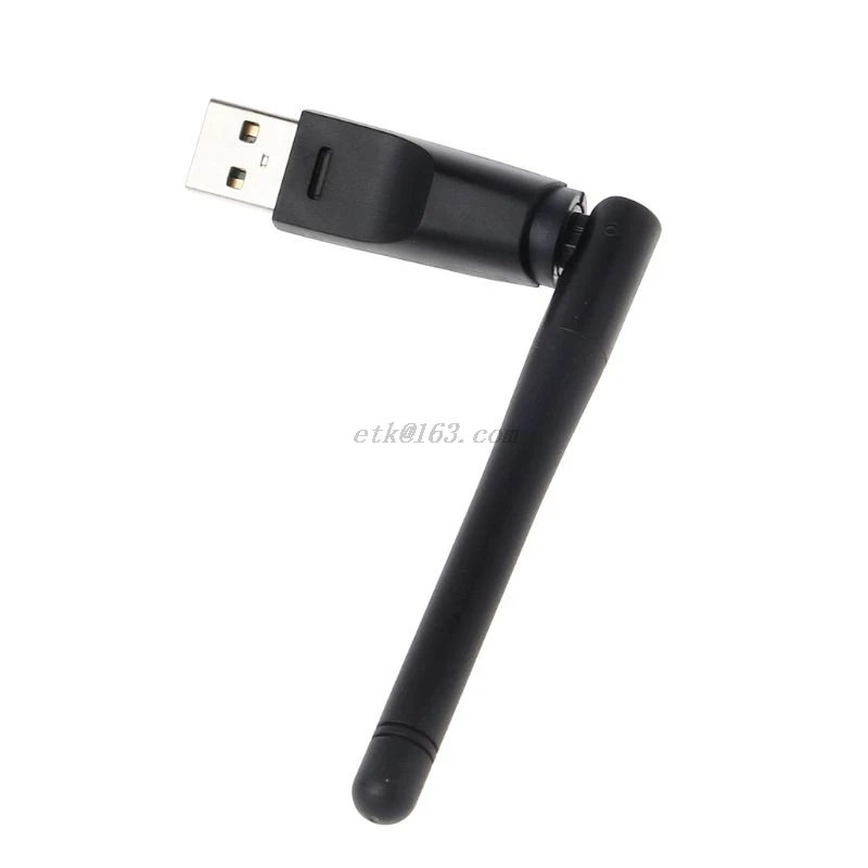 Мини USB Wifi адаптер Ralink 5370 2Dbi антенна LAN Сетевая карта 802.11b/n/g Recevier для ноутбука
