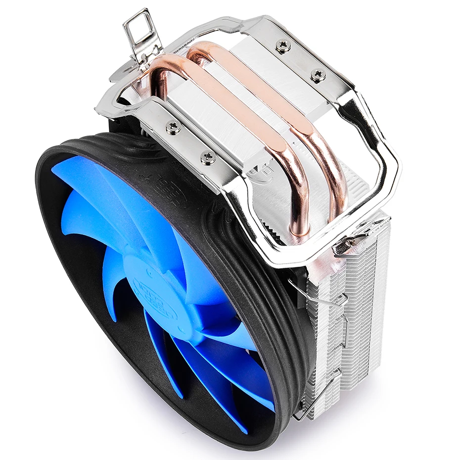 DEEPCOOL GAMMAXX 200T 2 теплоотводный кулер для процессора 120 мм 4pin ШИМ тихий вентилятор intel