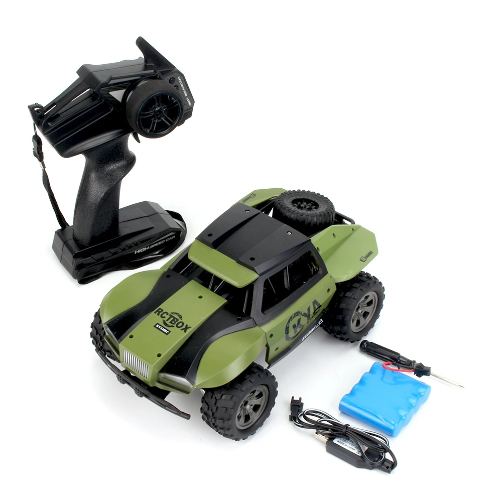 KYAMRC 18A 1:18 RC пустынный альпинистский грузовик 18 км/ч Максимальная скорость щеткой