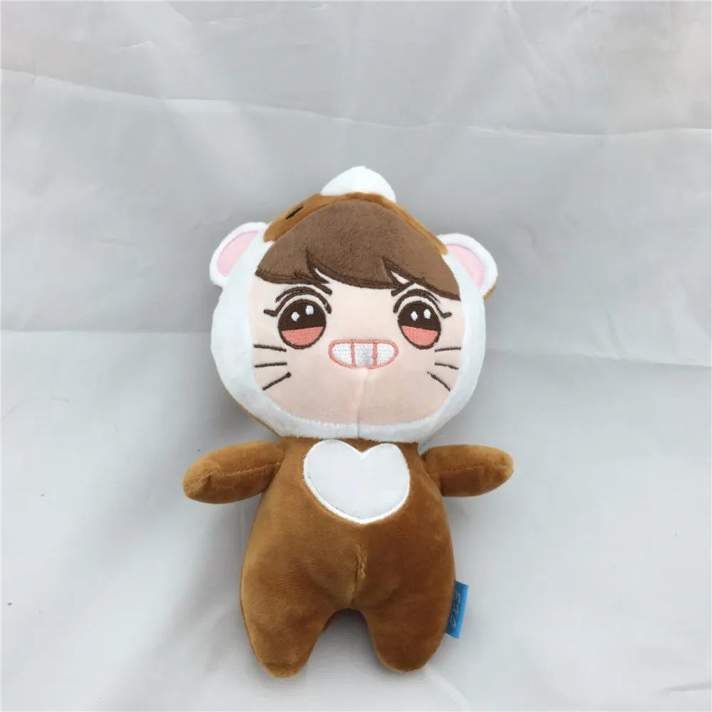 Корейская плюшевая кавайная игрушка коричневый медведь мягкие куклы