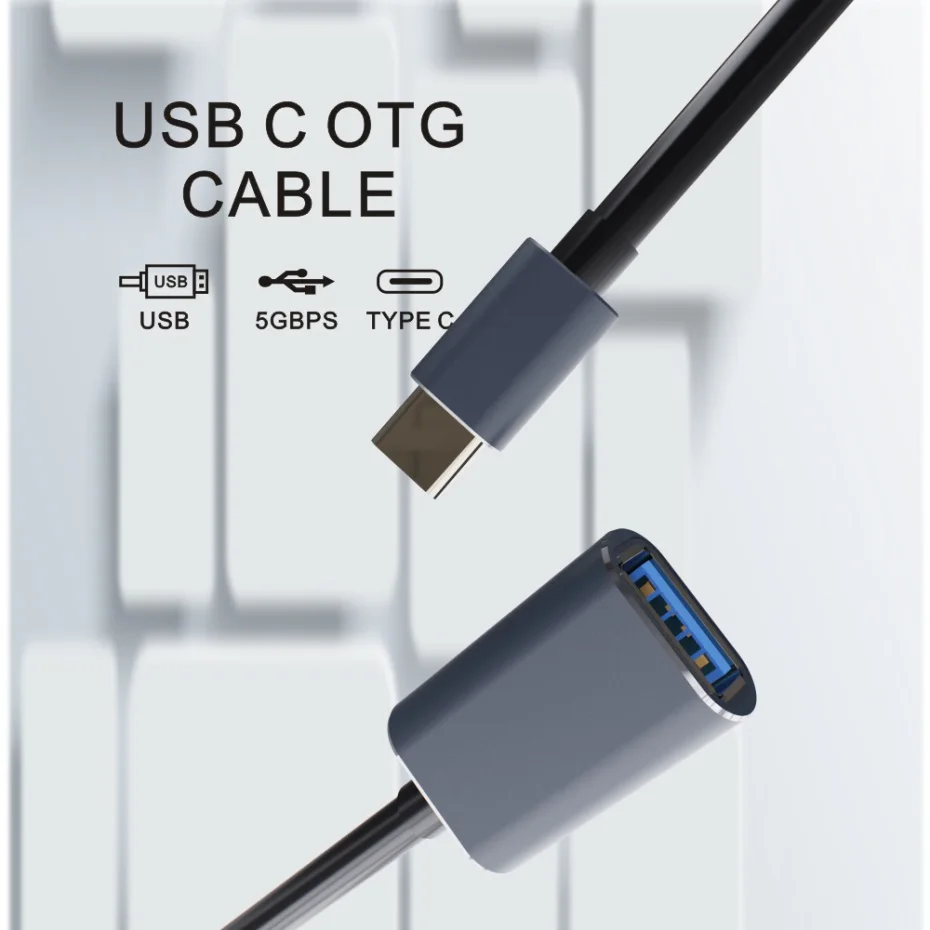 USB 3,1 type C OTG кабель адаптер type C USB C 3,1 USB 3,0 кабель для MacBook Pro samsung S9 USB флэш-накопитель внешний накопитель
