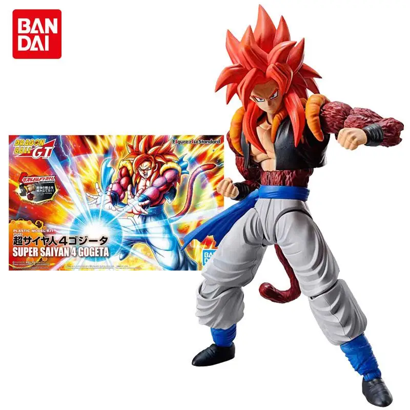 

Bandai Драконий жемчуг Z фигурка спирта-Высота стандартный Драконий жемчуг Gt супер сайян 4 гогета сборка фигурка героя