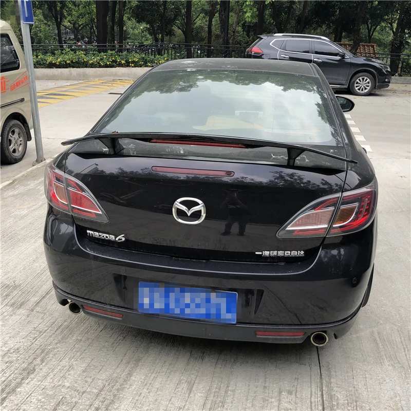 Спойлер для Mazda 6 2006 2019 высококачественный спойлер TF из ABS материала заднее крыло