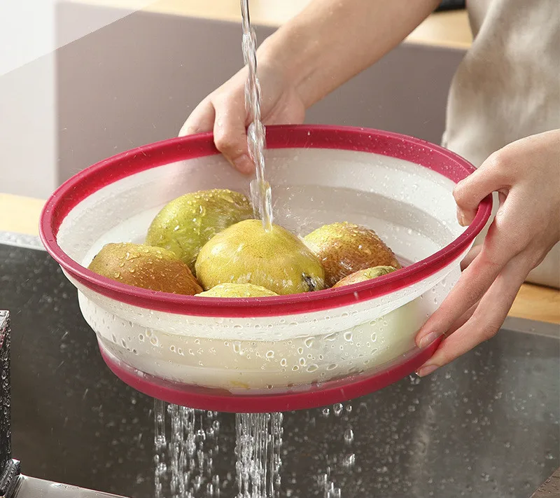 Складная Многофункциональная Корзина кухонная корзина для сохранения свежести