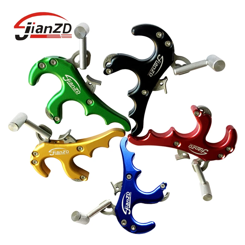 4 пальцевый стальной спуск для стрельбы из лука вспомогательный блочного Лука