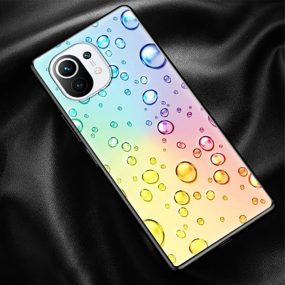 

Rain Leaves Love Silicone Soft Coque for Xiaomi Mi Poco X3 NFC M3 10S 10T 9T 9 Lite Note 10 Pro 5G 11 CC9 Phone Case Shell