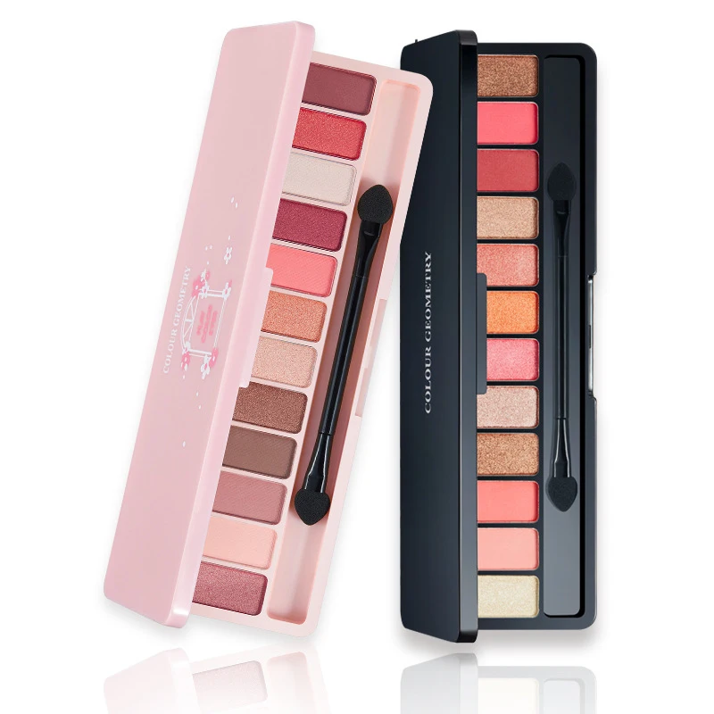 

12 Colors Eye Magazine Waterproof Professional Cosmetics Party Eye Makeup for Lameila Eyeshadow